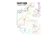 美作市営バス　路線図　令和３年４月１日現在